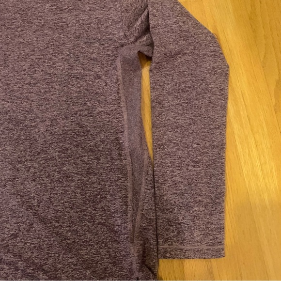 Athleta Uptempo II Elevate Hoodie in Heathered Plum Sz M - Picture 3 of 8